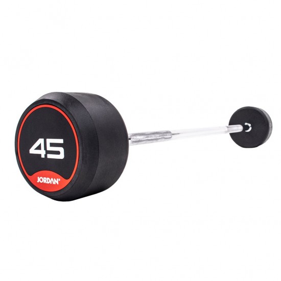 Jordan Classic Rubber Barbells - Straight Bars 45kg