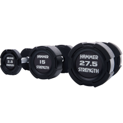 Hammer Strength Dumbbells (10 Pair Set)