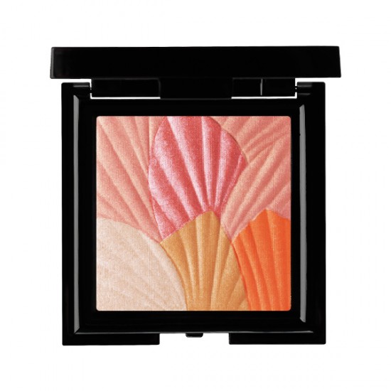 Mii Celestial Skin Shimmer Blusher and Highlighter Coral Haze 03