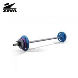 ZIVA Rubber HX Studio barbell Set