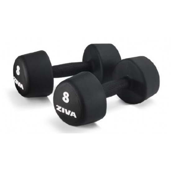 ZVO Urethane Tribell Studio Dumbbells 1 kg - 10 kg set (10 pair set)